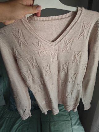 Blusa de Cashmere Beige