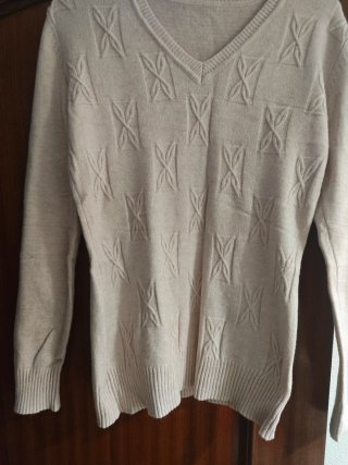 Blusa de Cashmere Beige
