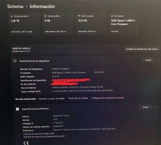 Ryzen 5 3600 RX 5700XT Sapphire