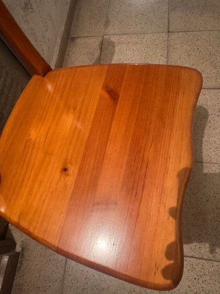 Silla de Madera de Pino