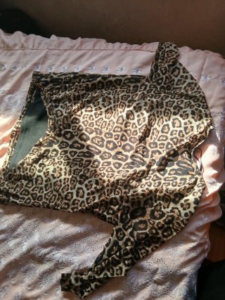 Blusa Animal Print Leopardo
