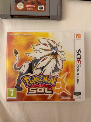 Lote Juegos y Consola Pokémon Nintendo