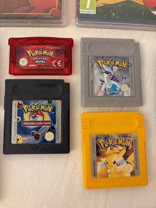 Lote Juegos y Consola Pokémon Nintendo