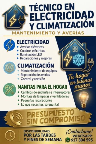 Electricista y Aire Acondicionado