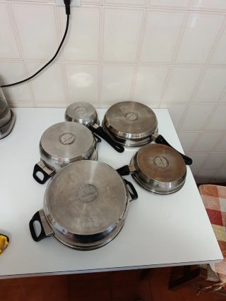 Batería de Cocina Callaway Acero Inoxidable