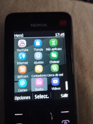 Nokia 301 Negro a estrenar