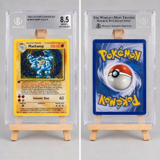 Carta Pokémon Machamp Holo BGS 8.5 1st Edition
