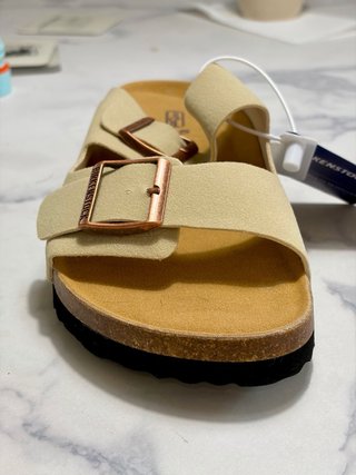 Sandalias Beige