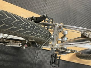 Bicicleta BMX Plateada