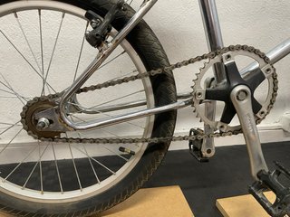 Bicicleta BMX Plateada