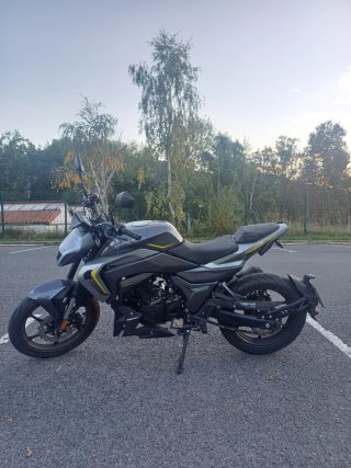 Morbidelli F125 Naked 2025 Gris/Amarillo