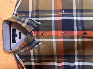 Camisa Tommy Hilfiger Earth & Fire Tartan