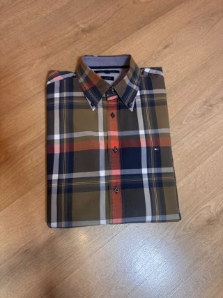 Camisa Tommy Hilfiger Earth & Fire Tartan