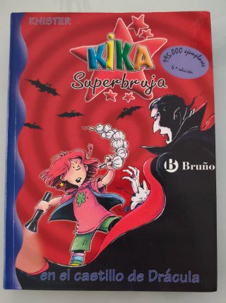 Lote 6 libros Kika Superbruja