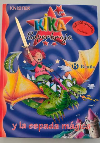 Lote 6 libros Kika Superbruja