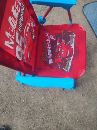 Silla Infantil Playa Rayo McQueen