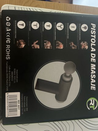 Pistola de masaje