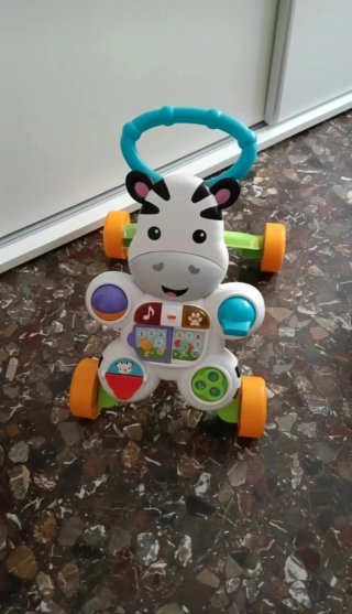 Andador musical Fisher Price cebra