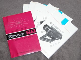 Cámara de cine Revue S8 De Luxe (1972)