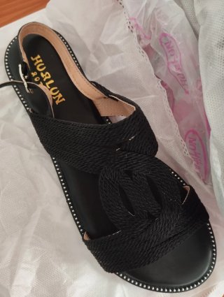 Sandalias mujer verano negras