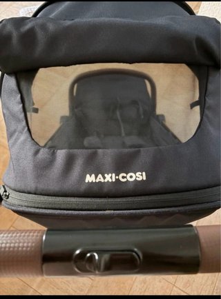 Carrito Bebé Maxi-Cosi Eva 3 Negro