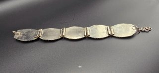 Pulsera Vintage Étnica Piedras Naturales