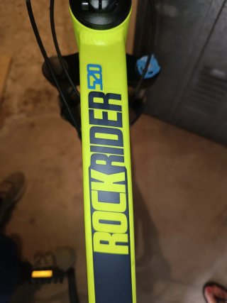 Bicicleta de Montaña Btwin Amarilla