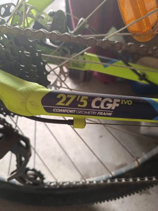 Bicicleta de Montaña Btwin Amarilla