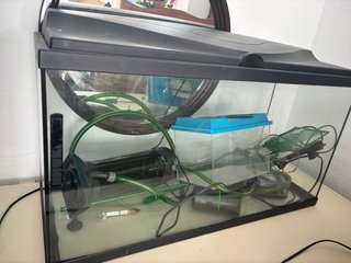 Acuario 80L con accesorios