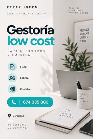 Gestoría Low Cost para Autónomos y Pymes