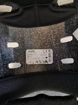 Casco blanco Oxelo para Bicicleta o BMX