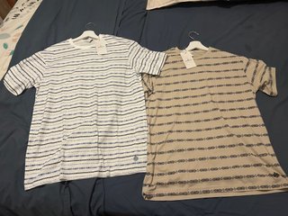 Lote 2 camisetas Springfield hombre talla M nuevas