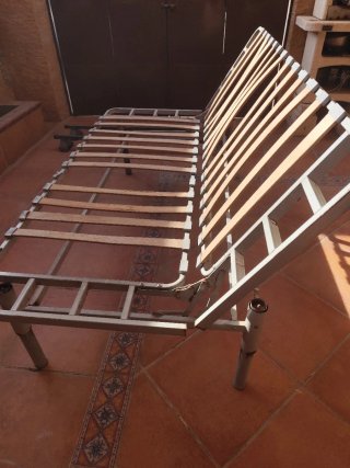 Sofá Cama Camper Estructura Metálica