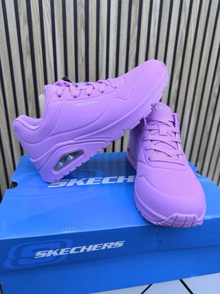 Zapatillas Skechers Moradas Talla 37
