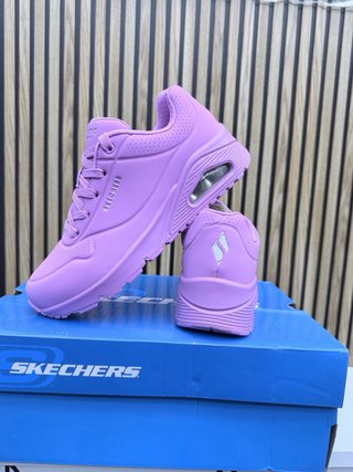 Zapatillas Skechers Moradas Talla 37