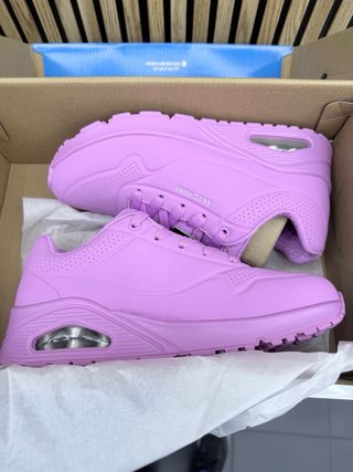 Zapatillas Skechers Moradas Talla 37