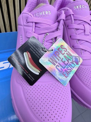 Zapatillas Skechers Moradas Talla 37