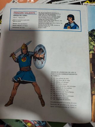 Comics del príncipe valiente