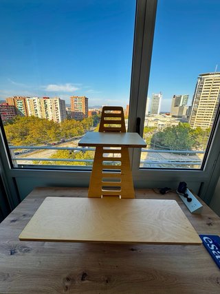 Escritorio Elevable Harmoni de Madera