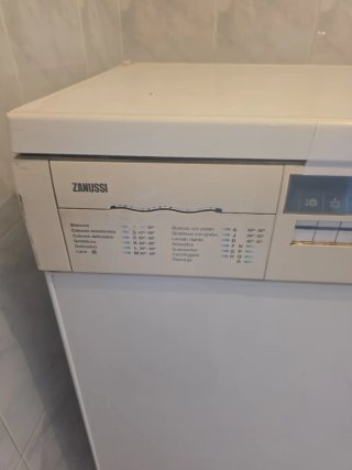 Lavadora Zanussi Blanca