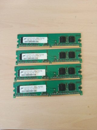 Memorias RAM 256MB DDR2 533MHz PC2-4200U