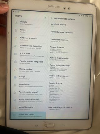 Samsung Galaxy Tab A SM-T555 Blanca