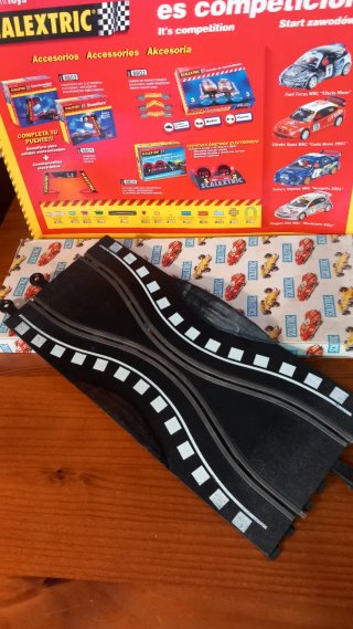 Scalextric recta Chicane Deslizante