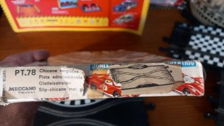 Scalextric recta Chicane Deslizante