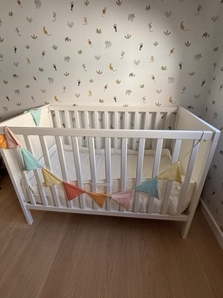 Cuna IKEA Sundvik + Colchón Jättetrött