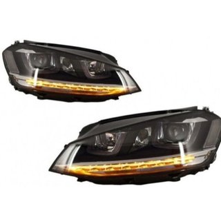 Faros delanteros Led Volkswagen Golf VII 7 Black e