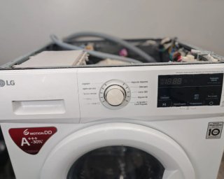 Lavadora LG Direct Drive Blanca