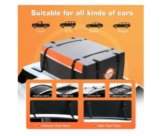Cofre Techo Coche Sailnovo 460L Impermeable