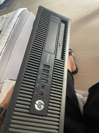 PC HP Servidesk Negro