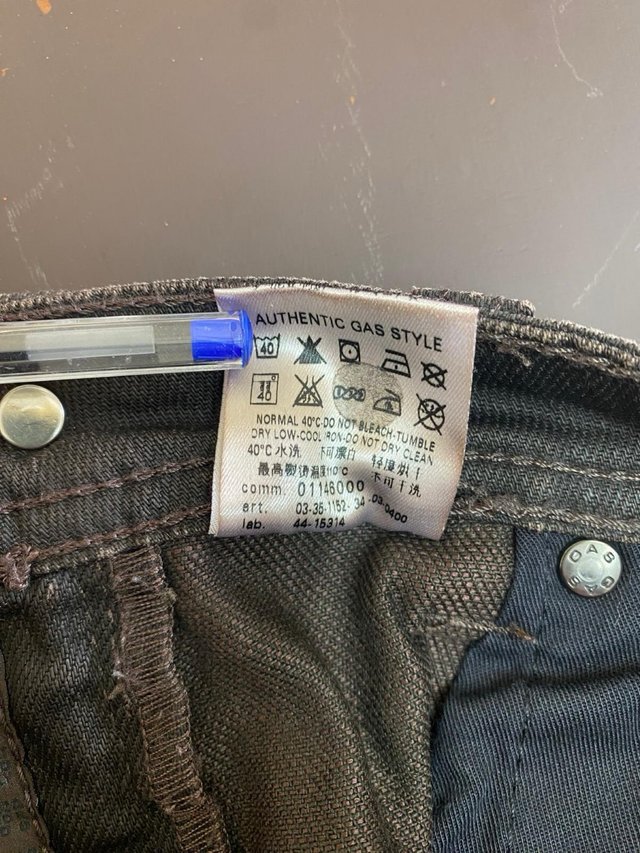 Jeans Gas Albert color rame taglia US 29/34 S